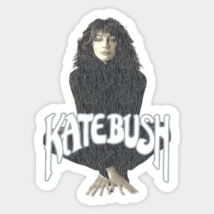 Vintage Kate Bush Fanart Design Sticker